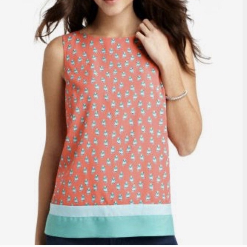 Loft parrot blouse